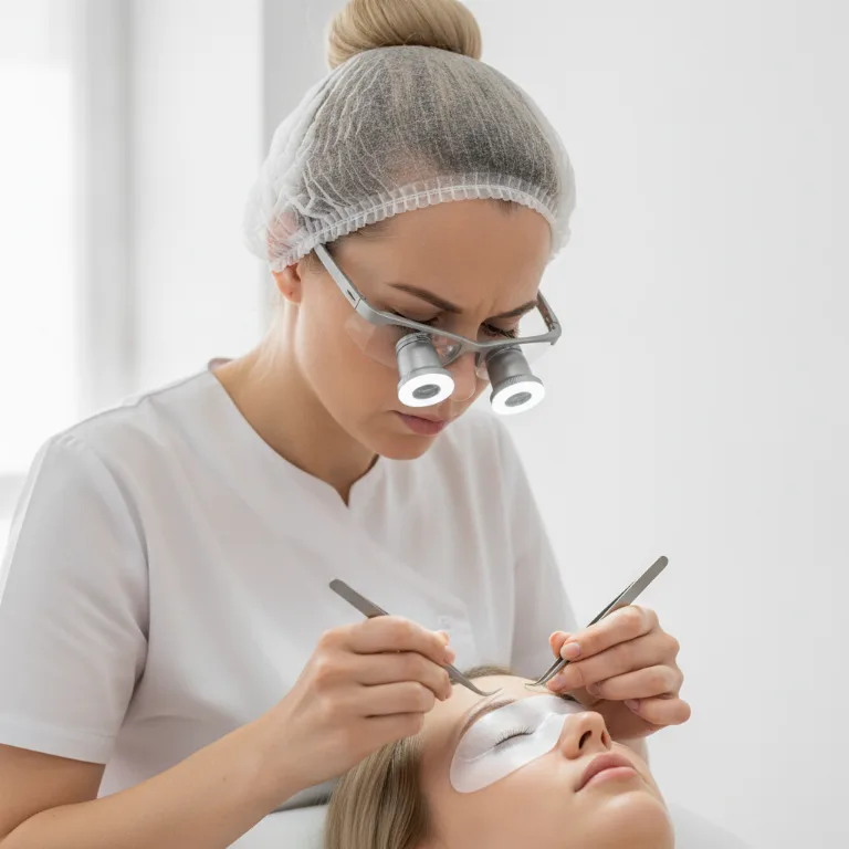 Wimpernverlängerung Service in Geneve